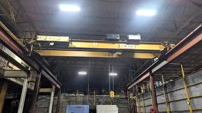 R&M 15 / 10 Ton Cranes - Overhead, Bridge | Highland Machinery & Crane (2)