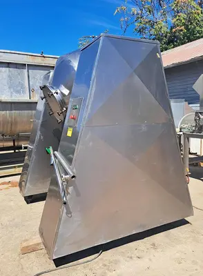 Mixer, Conical, Double Cone, 20 Cu Ft, Stainless Steel, 5 HP, #5991566