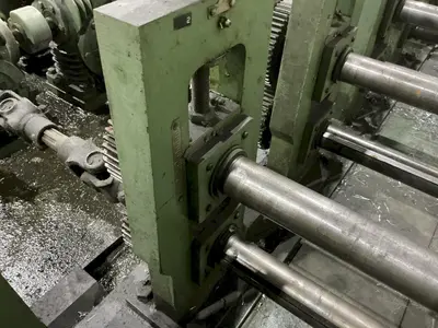 10 & 12 STAND X 2" BRADBURY SIDE BY SIDE U JOINT DRIVE ROLLFORMER: YOBRO #24947