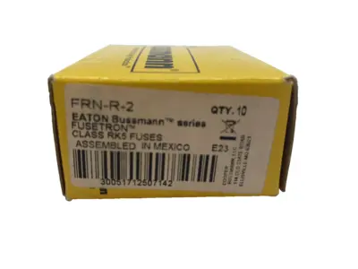 USED COPPER BUSSMANN TIME‑DELAY FUSE 250 VAC