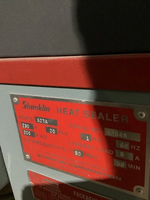 Used SHANKLIN A27A Sealers Michigan US | iGAM Industrial Marketplace #1361775