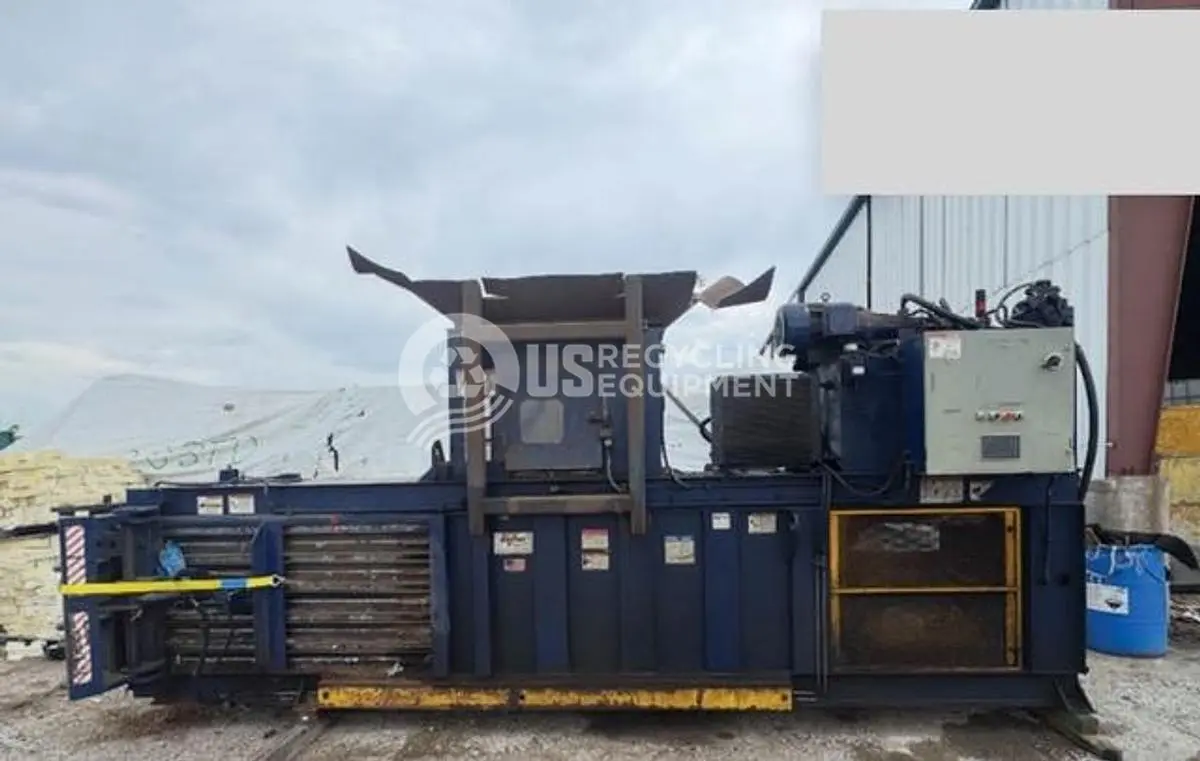Used MARATHON CE-503042-830 CLOSED DOOR HORIZONTAL BALER Balers Texas US | US Recycling Equipment #1399314
