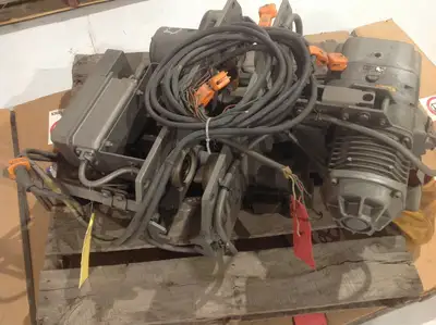Used Ingersoll Rand Hoist with Driven Trolley 1 Ton ULE Ultra-Lo Hoists (All Types) Michigan US | Maverick Industrial Sales #1398265