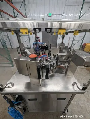 Used Hefestus Aura 2000 Cannabis Pre-Roll, Fill & Seal Machine – 1800 Cones/Hour with Checkweigher & Tip Folding