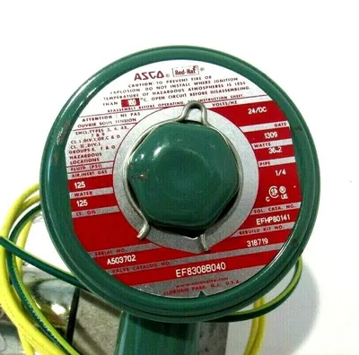 NEW ASCO EF8308B040 SOLENOID VALVE 24DC