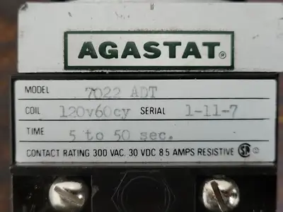 USED AGASTAT 7022 ADT
