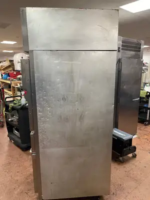 Used Victory Used Victory FA-1D-S7-HD Commercial Split Solid Door Reach in Freezer 120V AS IS Freezers Illinois US | Falcon Restaurant Supply #1376155