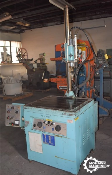 15 KVA CAMMANN “C76A” METAL TAP DISINTEGRATOR w/360-DEGREE ARM & HEAD ROTATION - POWER HEAD FEED
