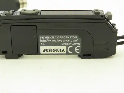 Keyence FS-N11CN Fiber Optic Sensor 24V Various Cable Lengths Included Lot of 6
