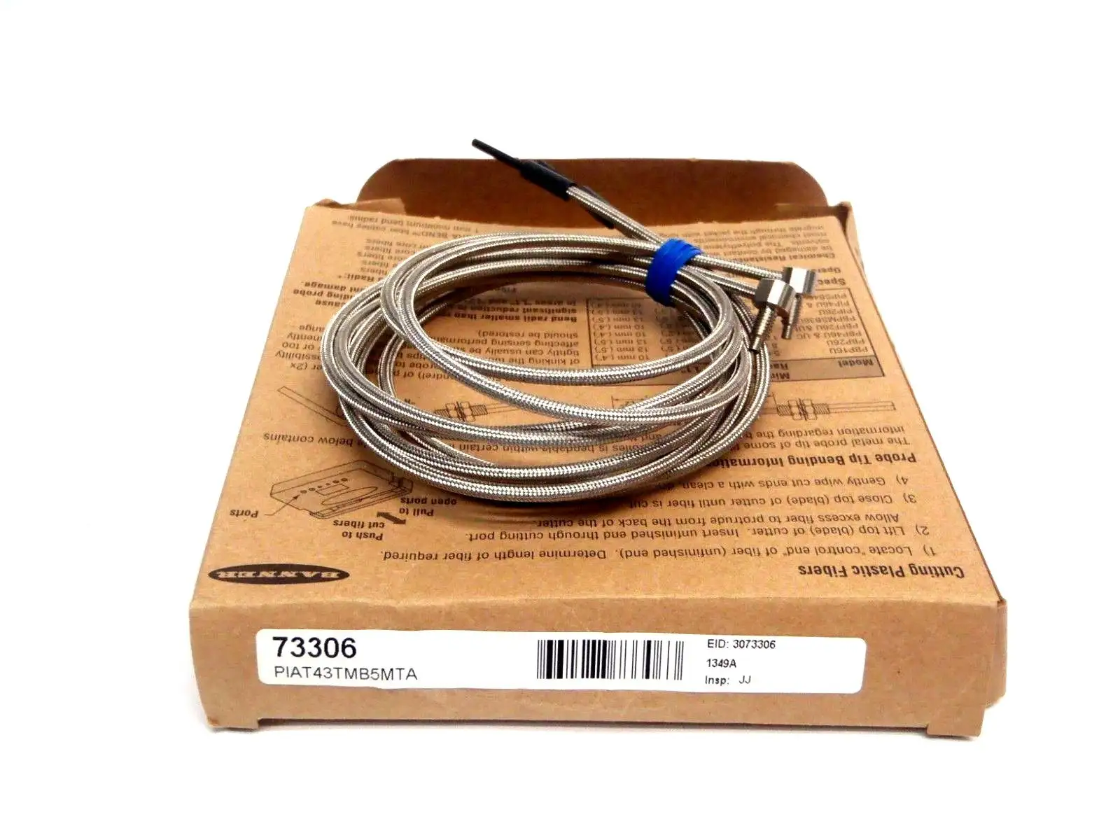 New | in-Stock BANNER ENGINEERING FIBER SENSOR CABLE 73306 Cable & Wire | Maverick Industrial Sales #1108841