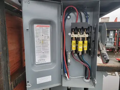 75 kVA Temporary Power Distribution Cart 600V Pri. 208Y/120V Sec.