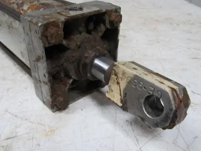 Hydro-Line EC-4X15-C-1-2-N-N-S Pneumatic Cylinder 2" Bore X 4" Stroke