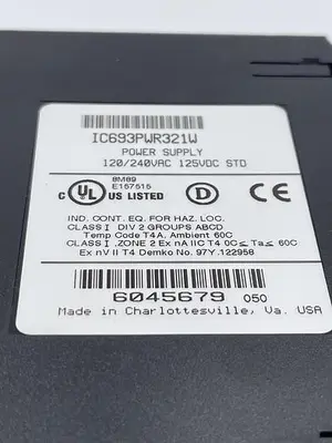 USED GE GE IC693PWR321W