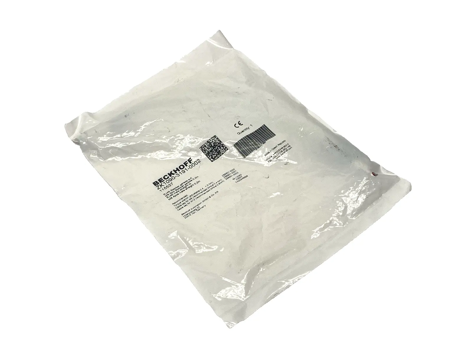 NEW BECKHOFF ZK1090-3191-0002