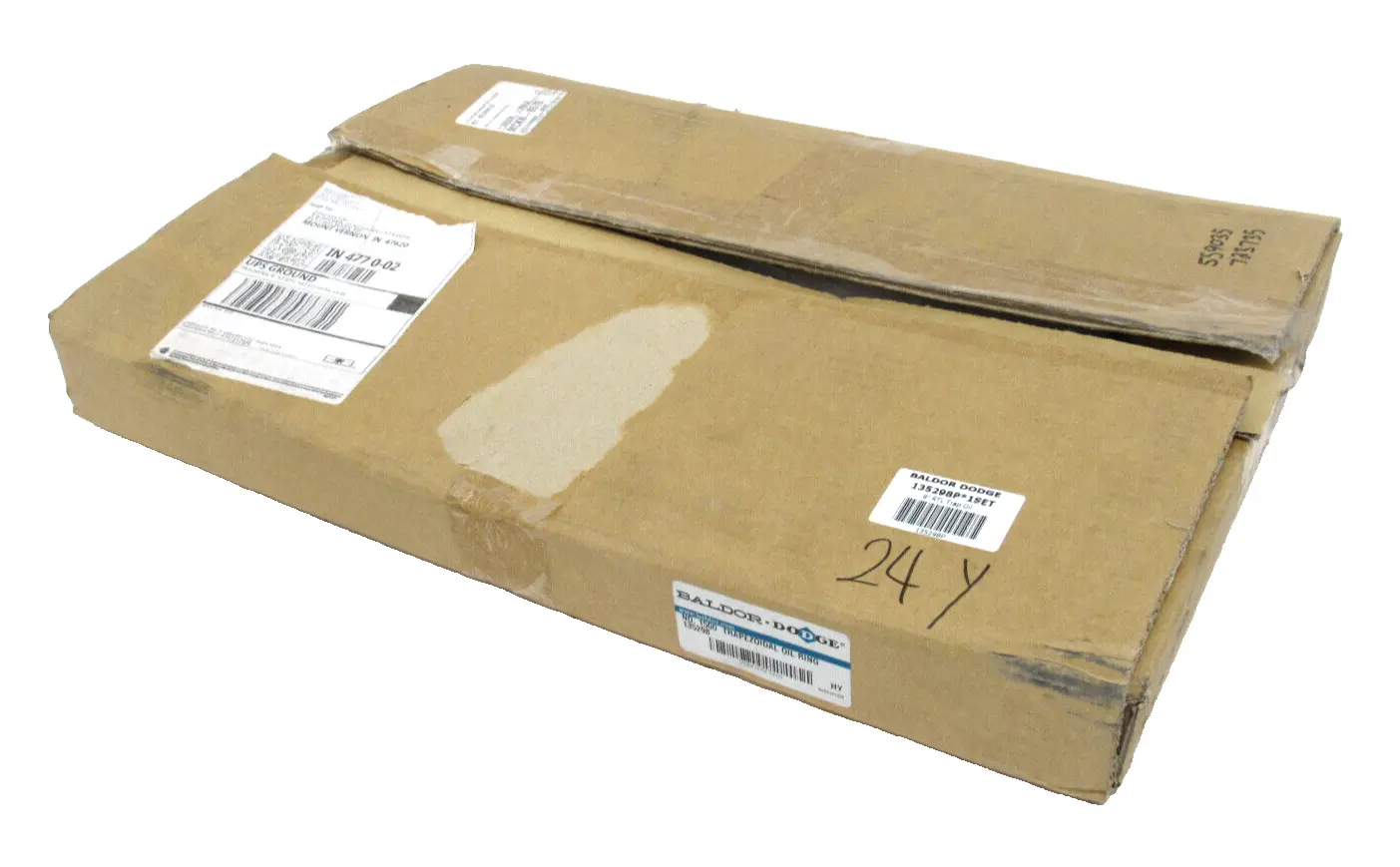 NEW BALDOR 135298 NO. 1500 TRAPEZOIDAL OIL RING