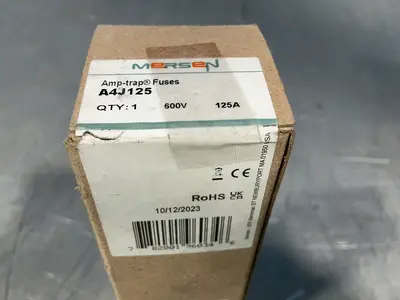 New | in-Stock 2023 MERSEN A4J125 Fuses Ohio US | HGR 24 #1549950
