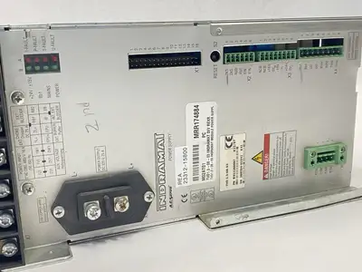 USED INDRAMAT AC SERVO POWER SUPPLY MODULE 7.5KW NO COVER