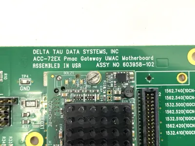 USED DELTA TAU PMAC GATEWAY UMAC MOTHERBOARD 603958-102