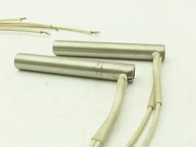 Vulcan U13  5/8" Cartridge Heater 500W 480V 90° 32" Leads  Lot of 2