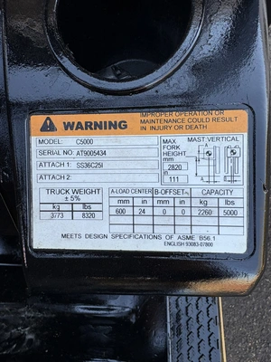 Used 2007 CAT C5000 Misc Forklifts Wisconsin US | Forklifttrader.com #1704750