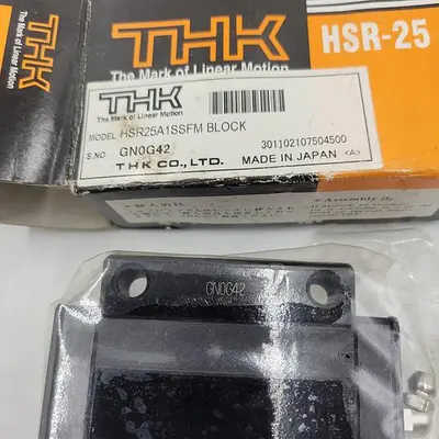New | in-Stock THK THK HSR-25A1SSFM BLOCK GN0G42 LINEAR BEARING GUIDE*NEW* IN PLASTIC & BOX Linear Guides | ND Industrial Surplus #1218662