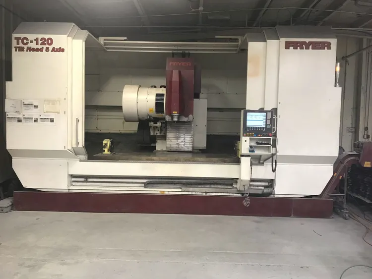 Used 2019 FRYER TC-120V Vertical Machining Centers (5-Axis or More) California US | Machnet #787199