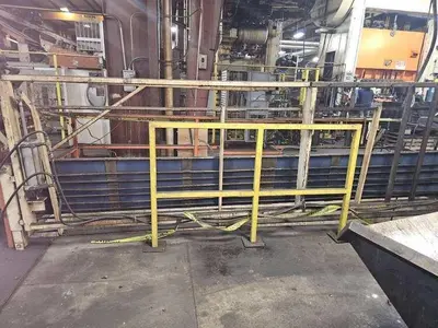 20,000 LB X 36" X .090"-.250" COIL REEL W CAR/ STRAIGHTNER