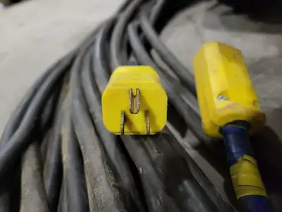 231 ft. Power Extension Cord NEMA 5-15 Plug and Receptacle