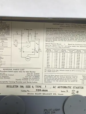 New | in-Stock ALLEN-BRADLEY 709-AAA Industrial Controls Ohio US | Surplus Asset Holdings #1542682