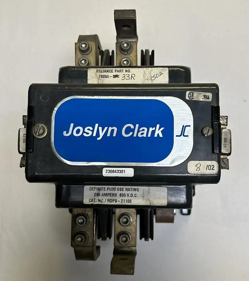 Used JOSLYN CLARK RDP9-21100 Miscellaneous Equipment (Electrical & Power) | Surplus Asset Holdings #1204133