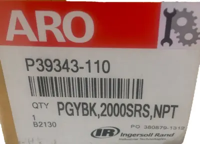 NEW ARO P39343-110 FILTER REGULATOR PGYBK,2000DSRS,NPT 939343110