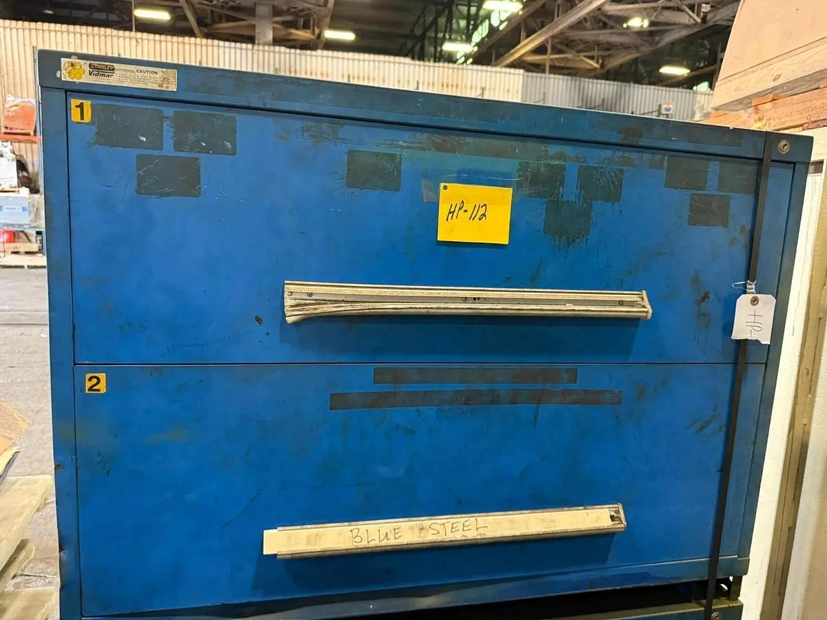STANLEY VIDMAR CABINET TWO DRAWER STOCK HP-112