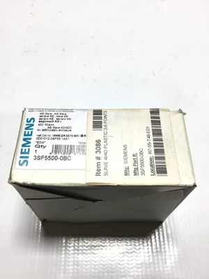 USED SIEMENS 3SF5500-0BC