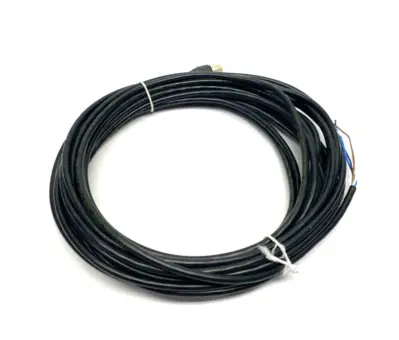 USED LUMBERG SINGLE ENDED CORDSET M12 STRAIGHT 8-PIN