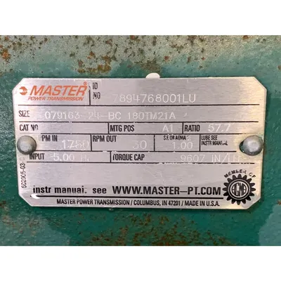 Used 10" Stainless Steel Flo-Tronics Rotary Airlock Feeder Valve
