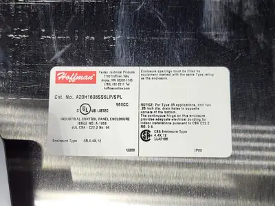 USED HOFFMAN A20H1608SS6LP/SPL
