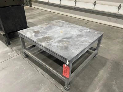 40″ x 20″ x 36″H Steel Welding Table