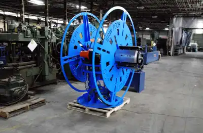 New 11,000 Lb. x 12″ ERWTech/UCG Double Uncoiler
