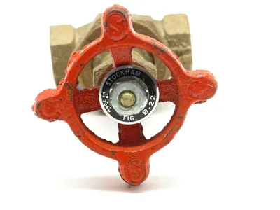 NEW STOCKHAM B-22 GATE VALVE 1/4 BRONZE 150 PSI B2214 B22