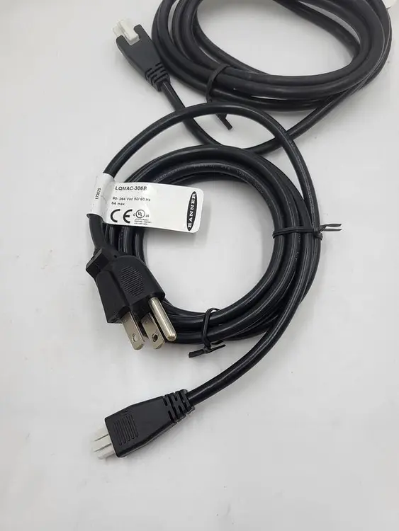 New | in-Stock LQMAC LQMAC-306 CORDSET: SINGLE ENDED MOLEX 3-PIN STRAIGHT FEMALE 1.83 M 3X18 BLACK PVC JACKET PVC BLACK Cable & Wire | ND Industrial Surplus #1211414