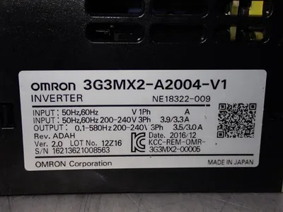 USED OMRON 3G3MX2A2004V1