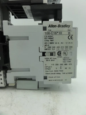 USED ALLEN BRADLEY 141A-GS45*25, 140M-C2E-A40
