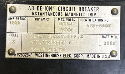 USED WESTINGHOUSE NP28328-F