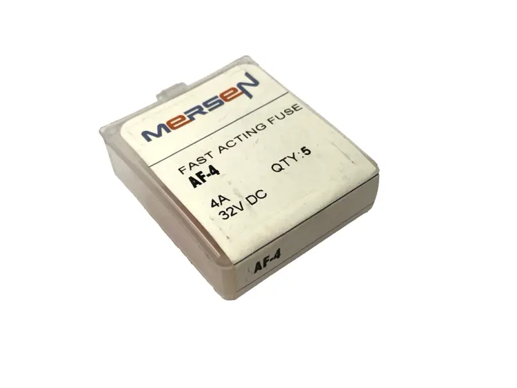 New | in-Stock MERSEN FAST ACTING AUTOMOTIVE FUSE 4A 32VDC LOT OF 5 Fuses Michigan US | Maverick Industrial Sales #1090214
