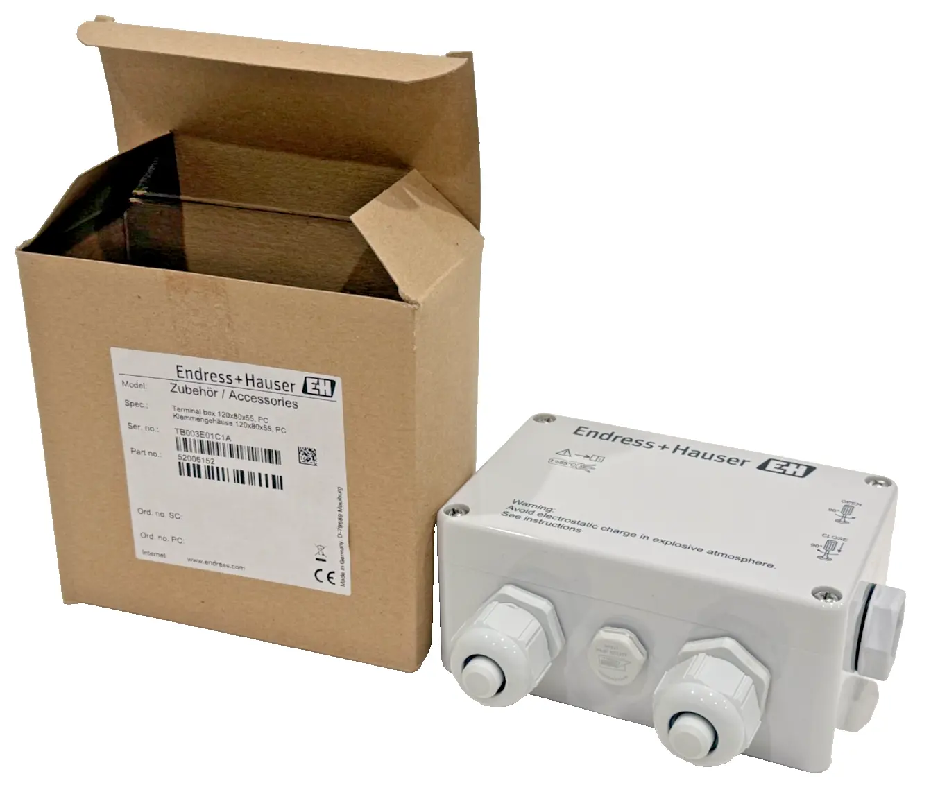 NEW ENDRESS + HAUSER 52006152 TERMINAL BOX