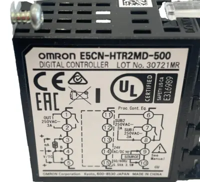 NEW OMRON E5CN-HTR2MD-500 TEMPERATURE CONTROLLER E5CNHTR2MD500