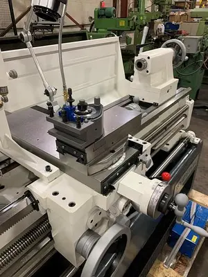 18" X 40" "NEW" POWERTURN LATHE, PRECISION LATHE WITH 3.14" SPINDLE BORE