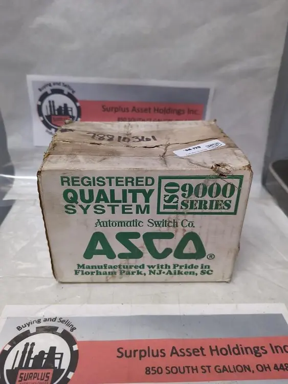 New | in-Stock ASCO WP8210B27 Solenoid Valves Ohio US | Surplus Asset Holdings #1247081