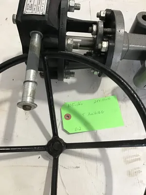 PAC Butterfly valve model: QT-50, ratio: 40:1, torque:490, 8″