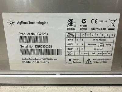 Agilent Technologies G2226A HPLC Chromatography Systems | Fram Fram LLC (14)